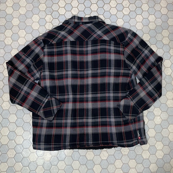 Quiksilver Plaid Button Down Jacket - Size Medium - Picture 8 of 11